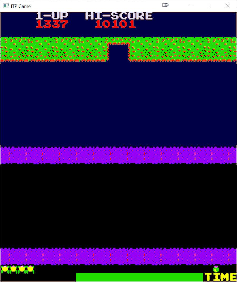 Frogger background