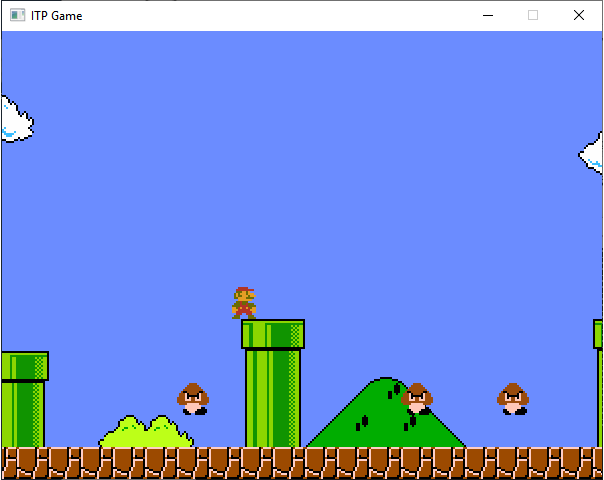 Goombas floating