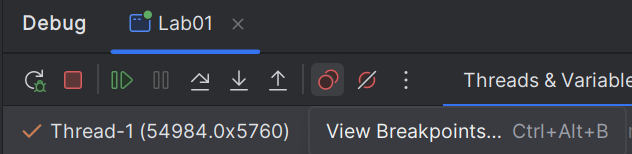 View breakpoints