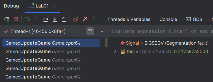 Stack overflow on the callstack